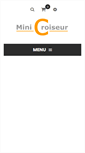 Mobile Screenshot of minicroiseur.fr